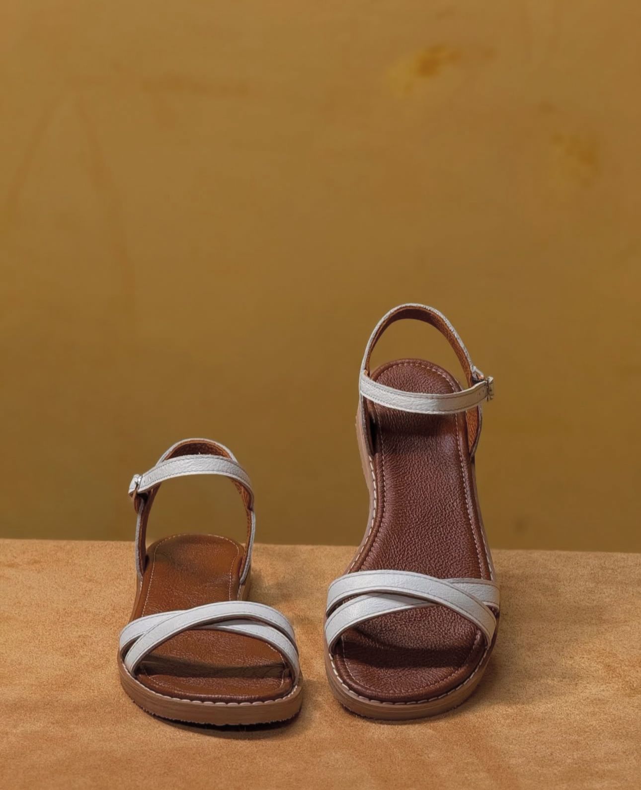Darker Brown suede shoe
